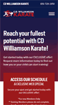 Mobile Screenshot of cdwkarate.com